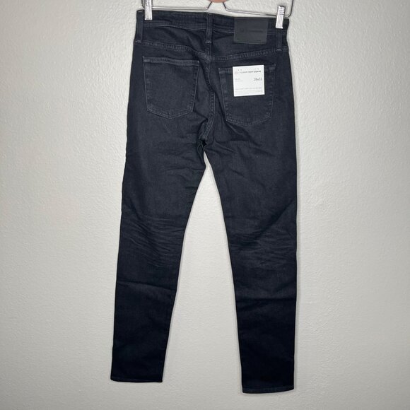 AG Adriano Goldschmied Mens Black Cloud Soft Denim Tellis Modern Slim Jeans 28 - Picture 2 of 10